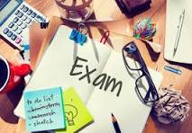 exam with study materials