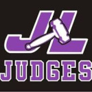 JL letters with gavel in between